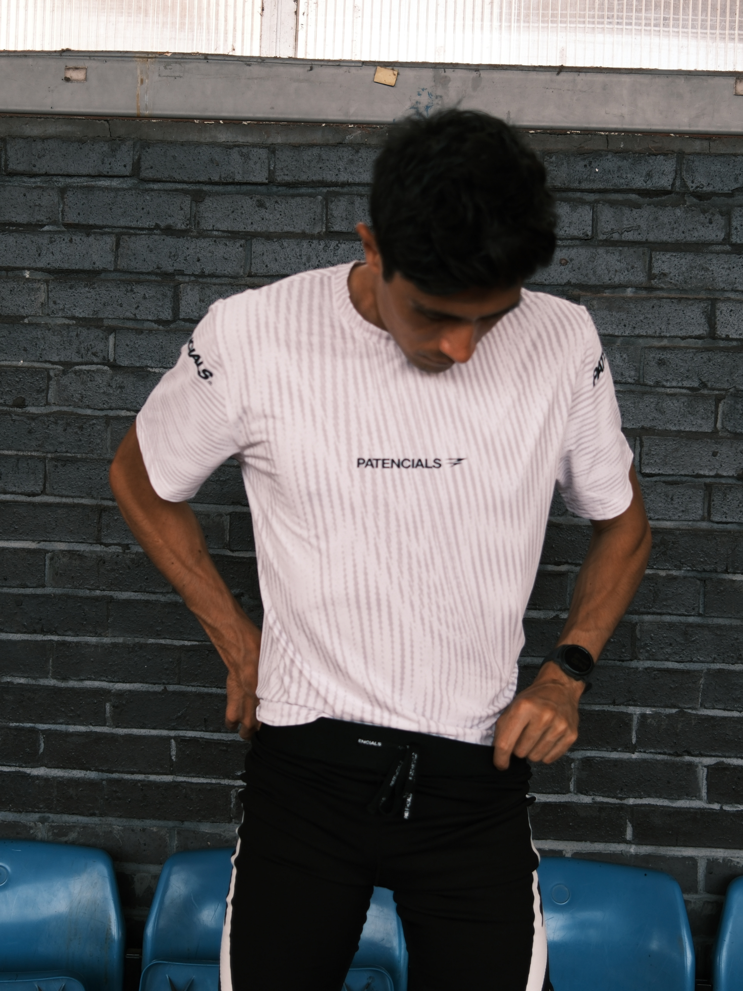 Performance Running Tee White