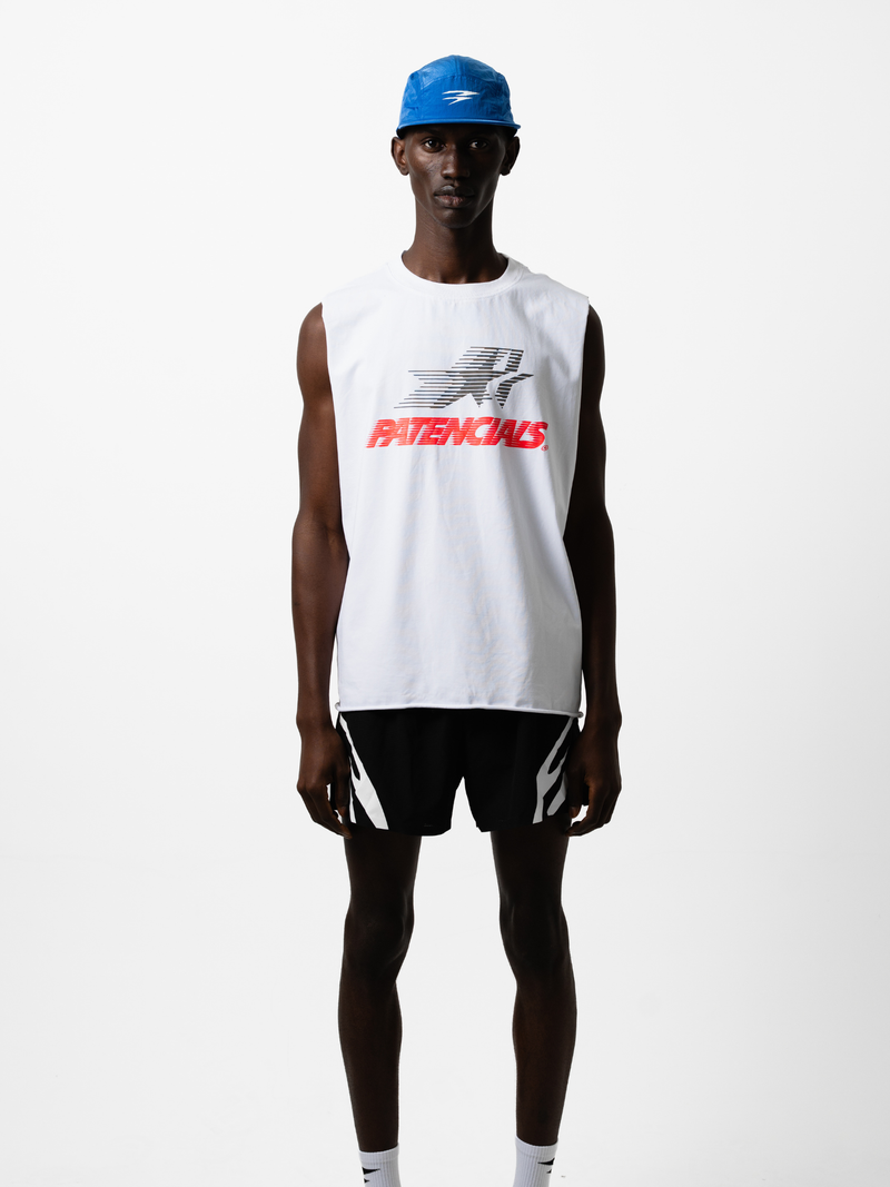 Athletic Star Cut-Off White