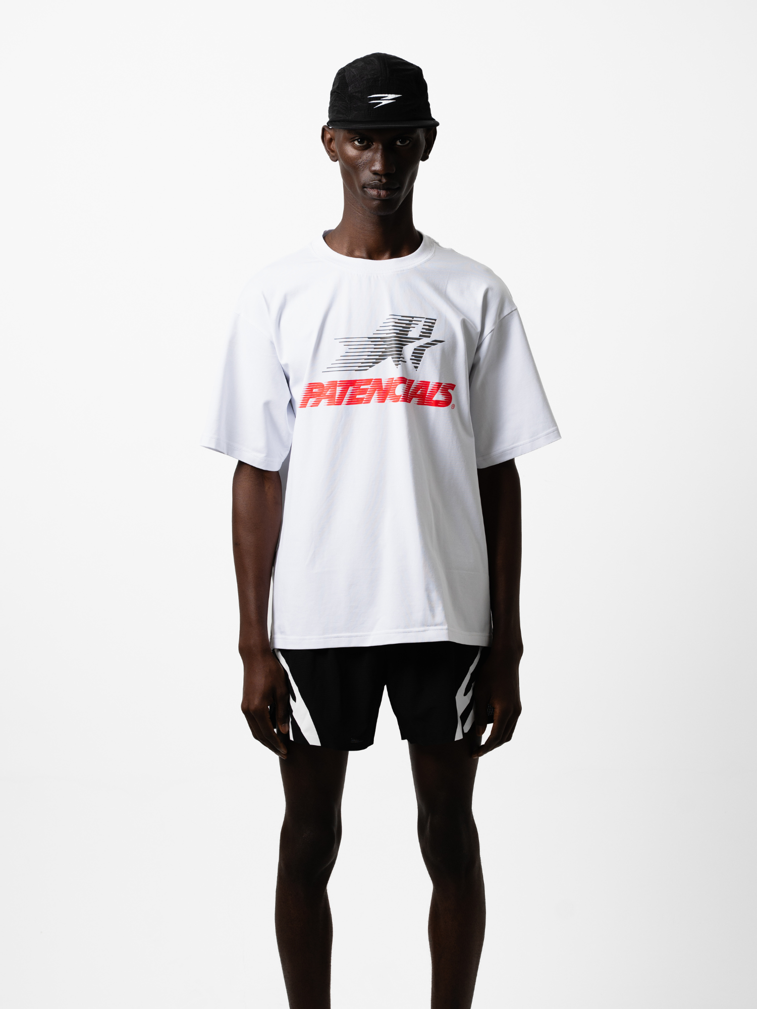 Athletic Star Tee White