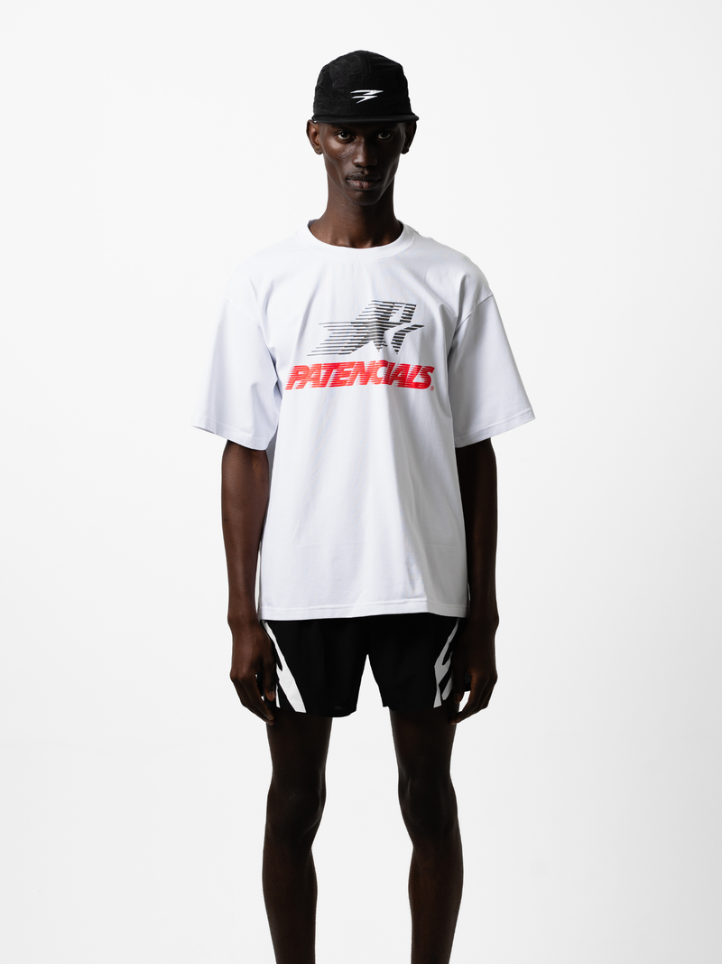 Athletic Star Tee White