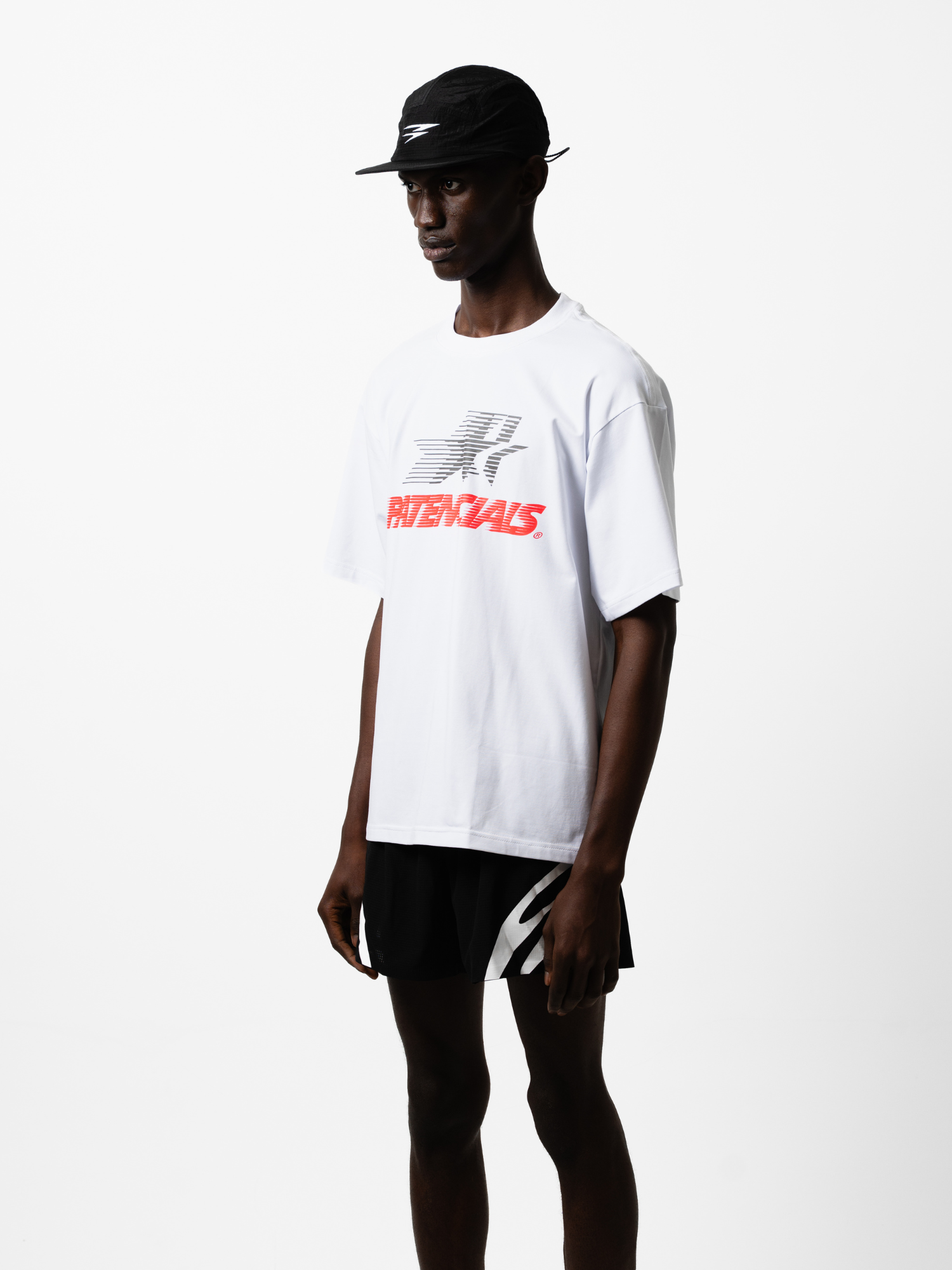 Athletic Star Tee White