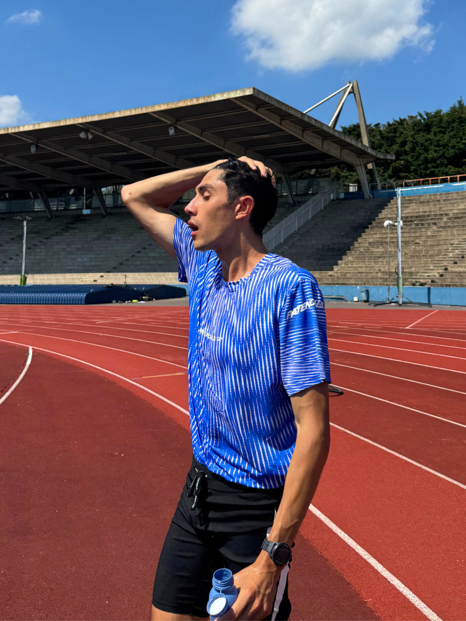 Performance Running Tee Blue