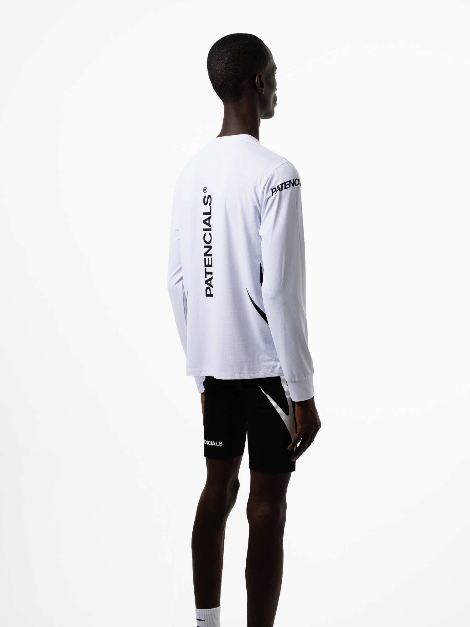 Running Long Sleeve White