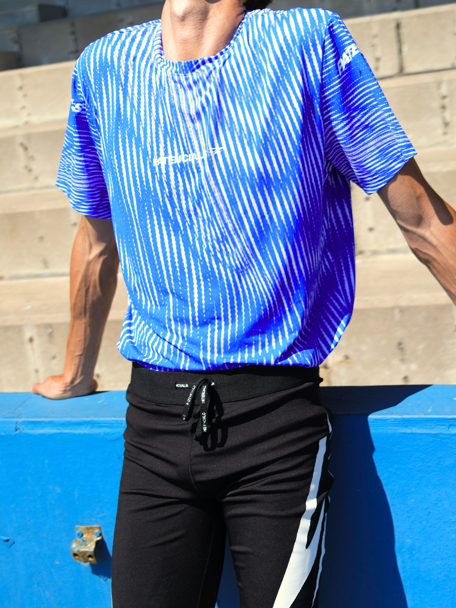 Performance Running Tee Blue