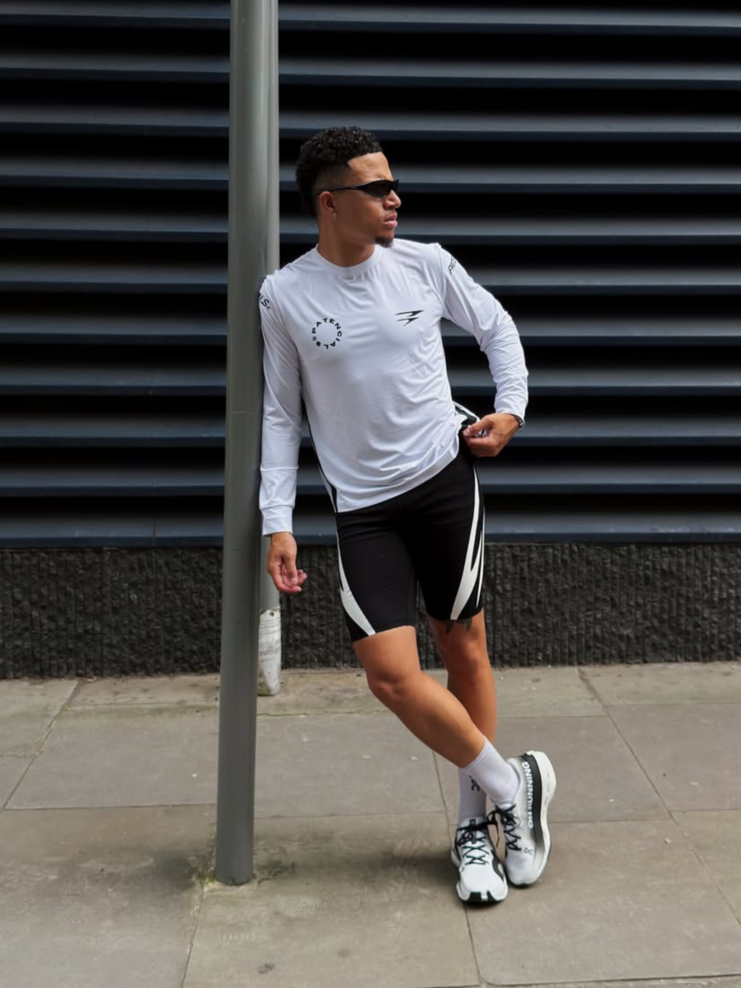 Running Long Sleeve White