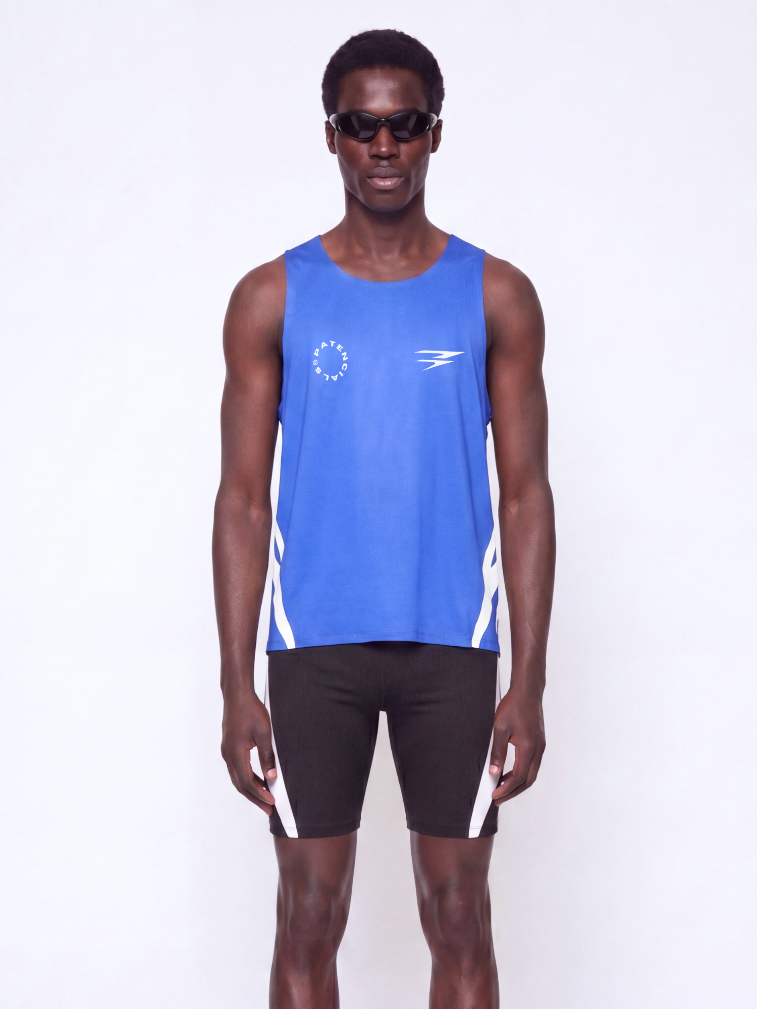 Racing Singlet Blue