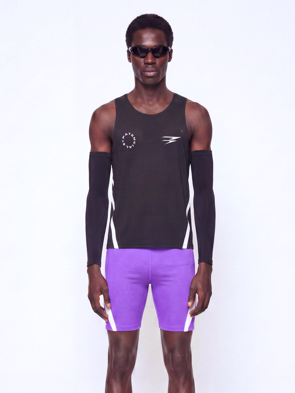 Racing Singlet Black