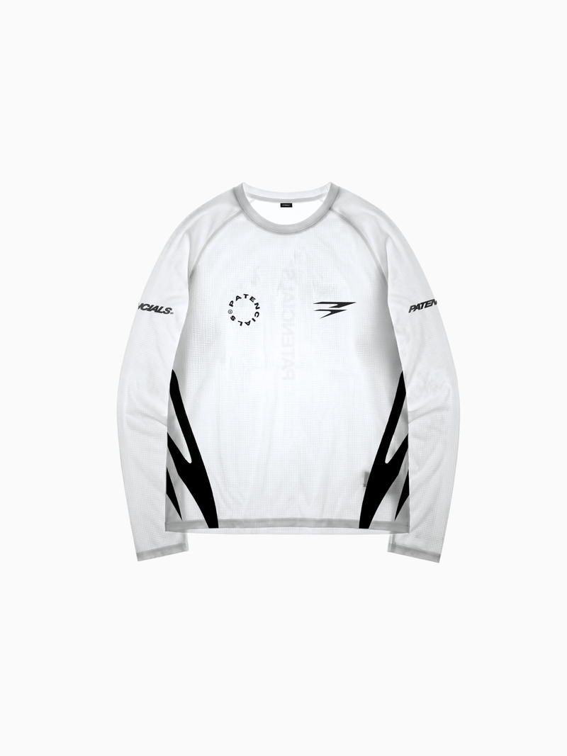 Running Long Sleeve White
