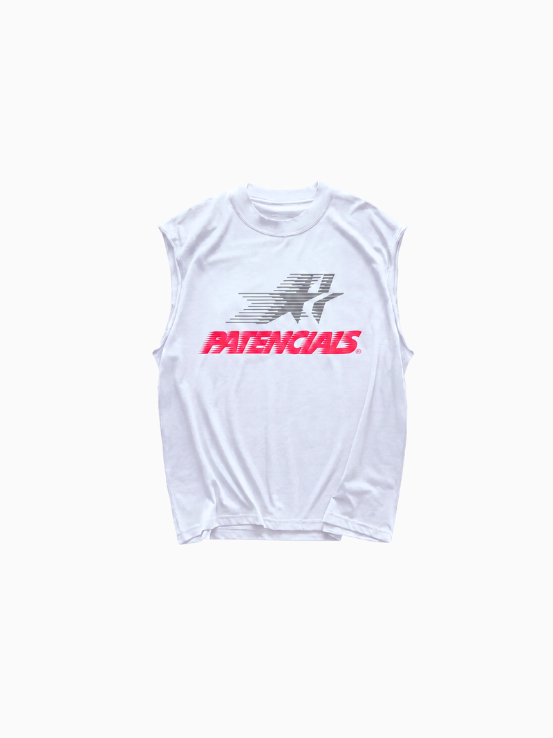 Athletic Star Cut-Off White