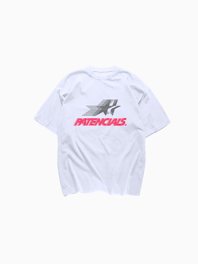 Athletic Star Tee White