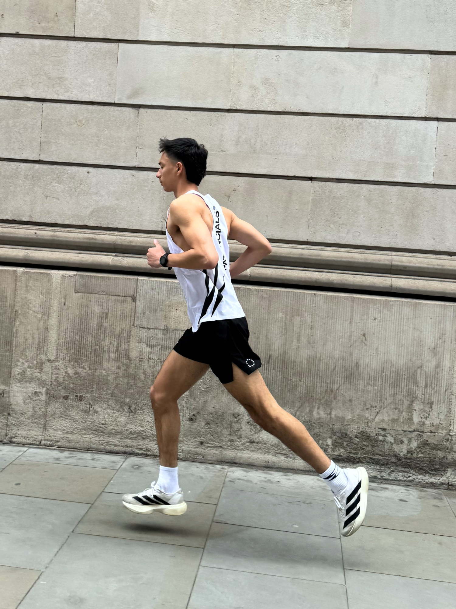 Racing Singlet White