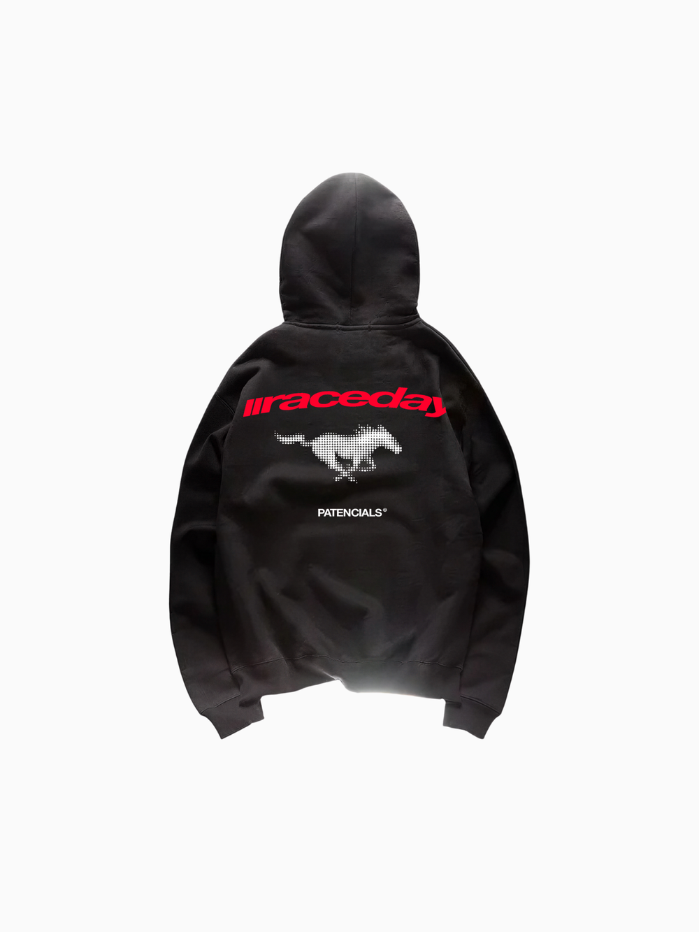 Raceday Black Recovery Hoodie