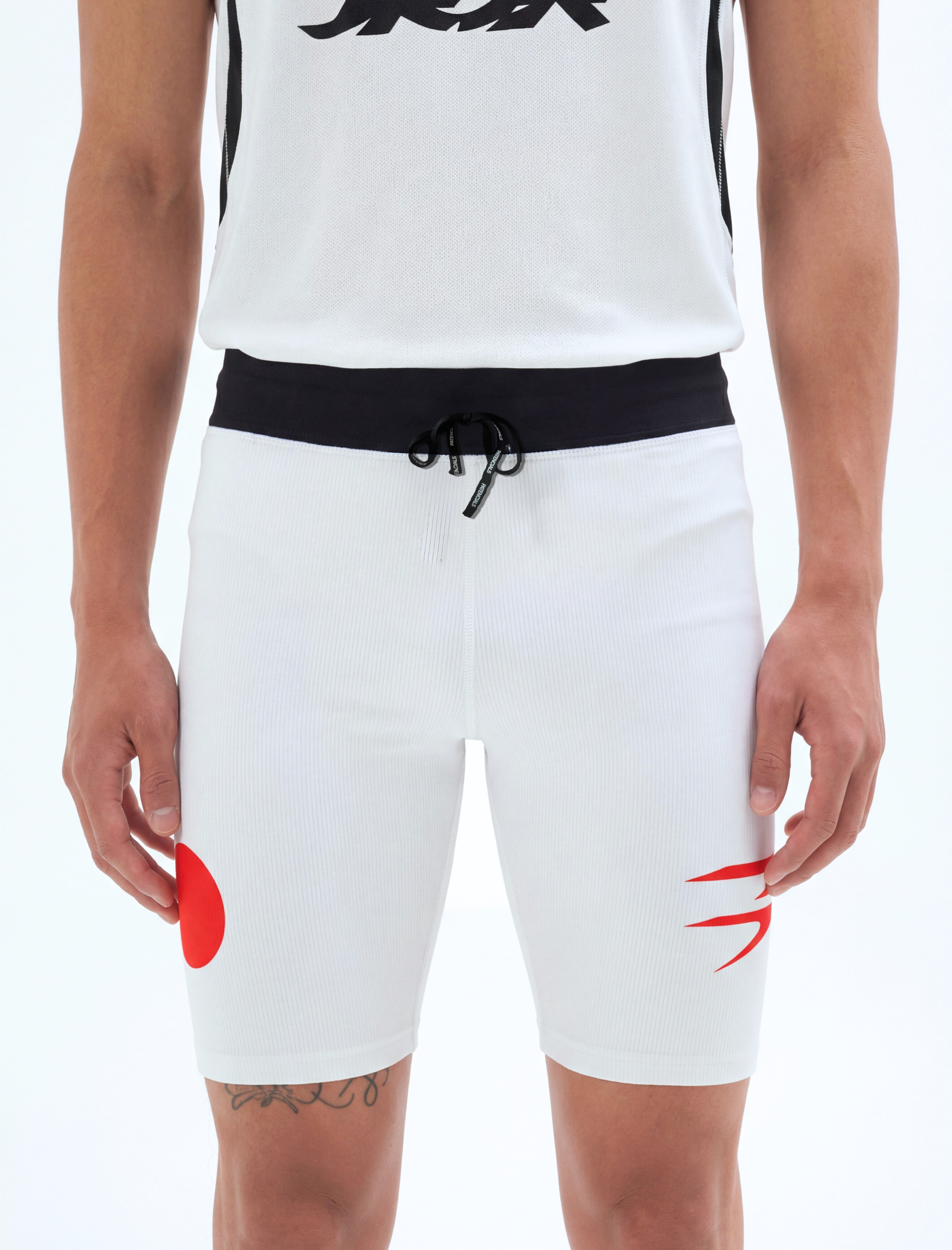 Performance Half Tights White